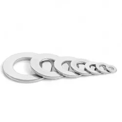 Gasket metal round flat gasket washer with hole five gold washer meson fastening washer