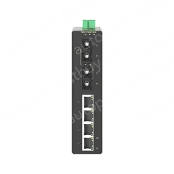 2 Ports 100M F(x) + 4 Ports 10/100M T(x) Din-Rail Unmanaged Industrial Ethernet Switch