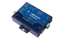 An industrial router with serial port