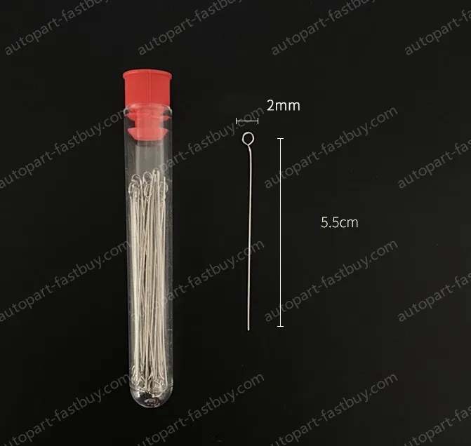 Metal inoculation sticks 2mm (10 tubes/tube)