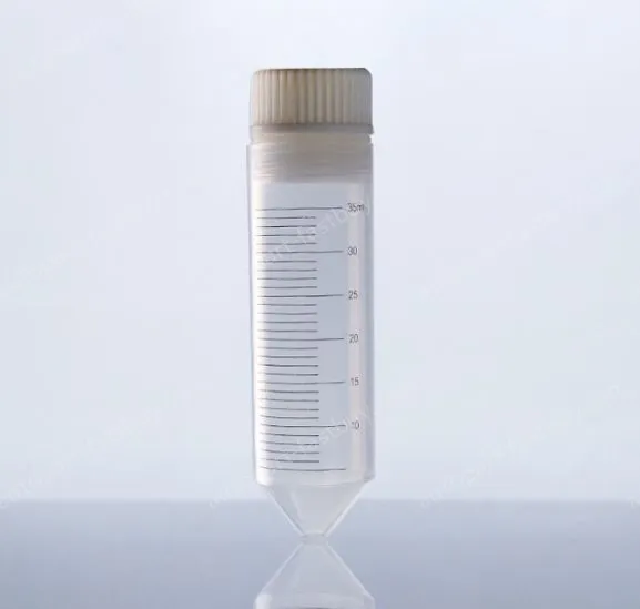 30 ml centrifuge tubes are internally rotated with round bottoms