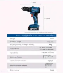 GSB 185-LI bare metal