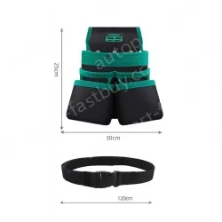 J model: 8 slip pockets/4 bags+belt