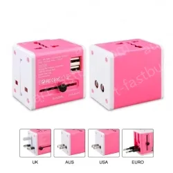 Gifts Hot sales travel adapter KRUSB-WLG3338B
