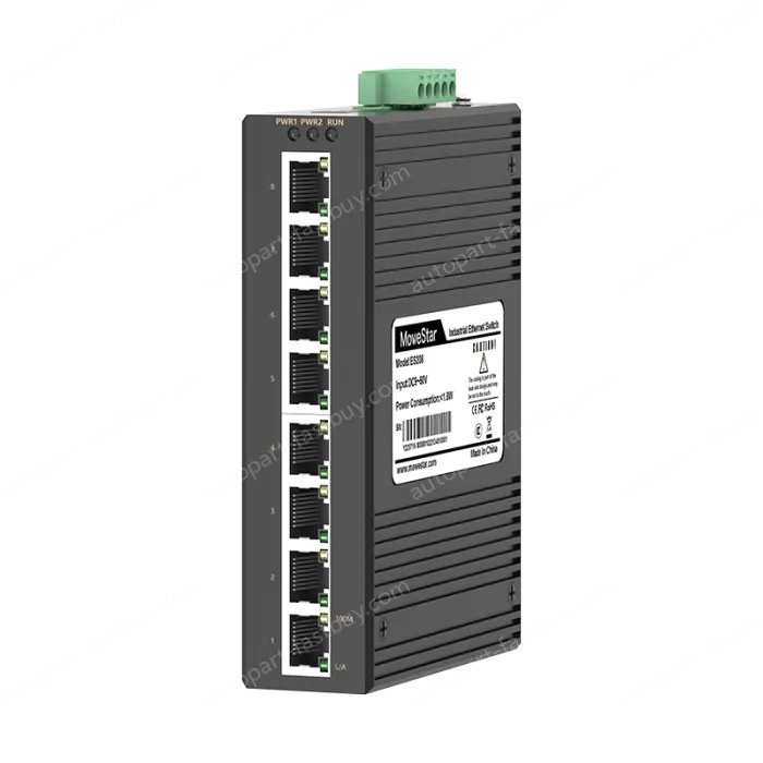 8 Ports 10/100M T(x) Din-Rail Unmanaged Industrial Ethernet Switch