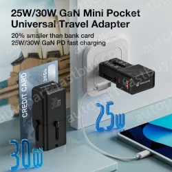 Mini 20W PD charger pocket travel adapter