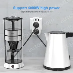 Europe plug USB C charging wall socket