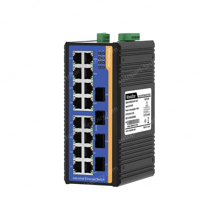 [Gigabit 4 optical 16 electrical] ring network managed industrial switch