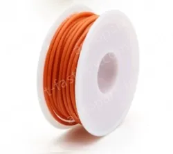 Silicone high temperature cable 30AWG Orange