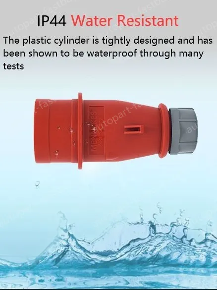 16A4 pole 400V connector