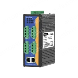 8 Ports RS232 to 2 Ports Ethernet Modbus Industrial Smart Gateway