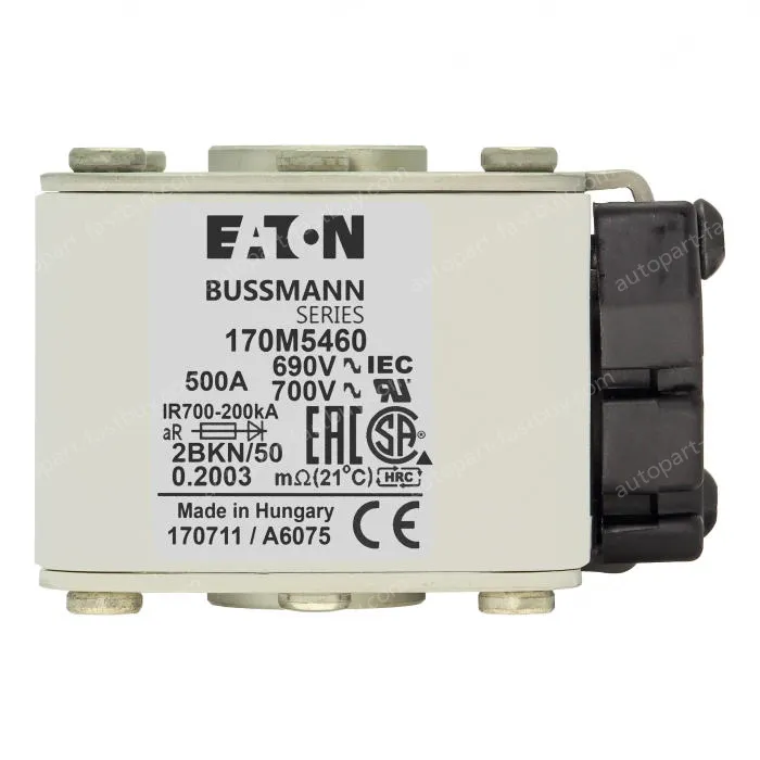 Eaton 170M5460 200A 600VAC 20KA