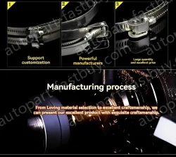 304 full steel single word throat hoop 13-19