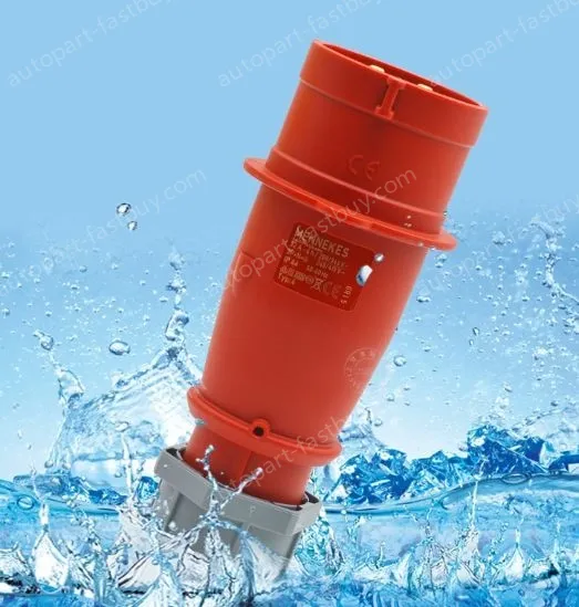 Waterproof 5 pole 16A concealed socket TYP 228